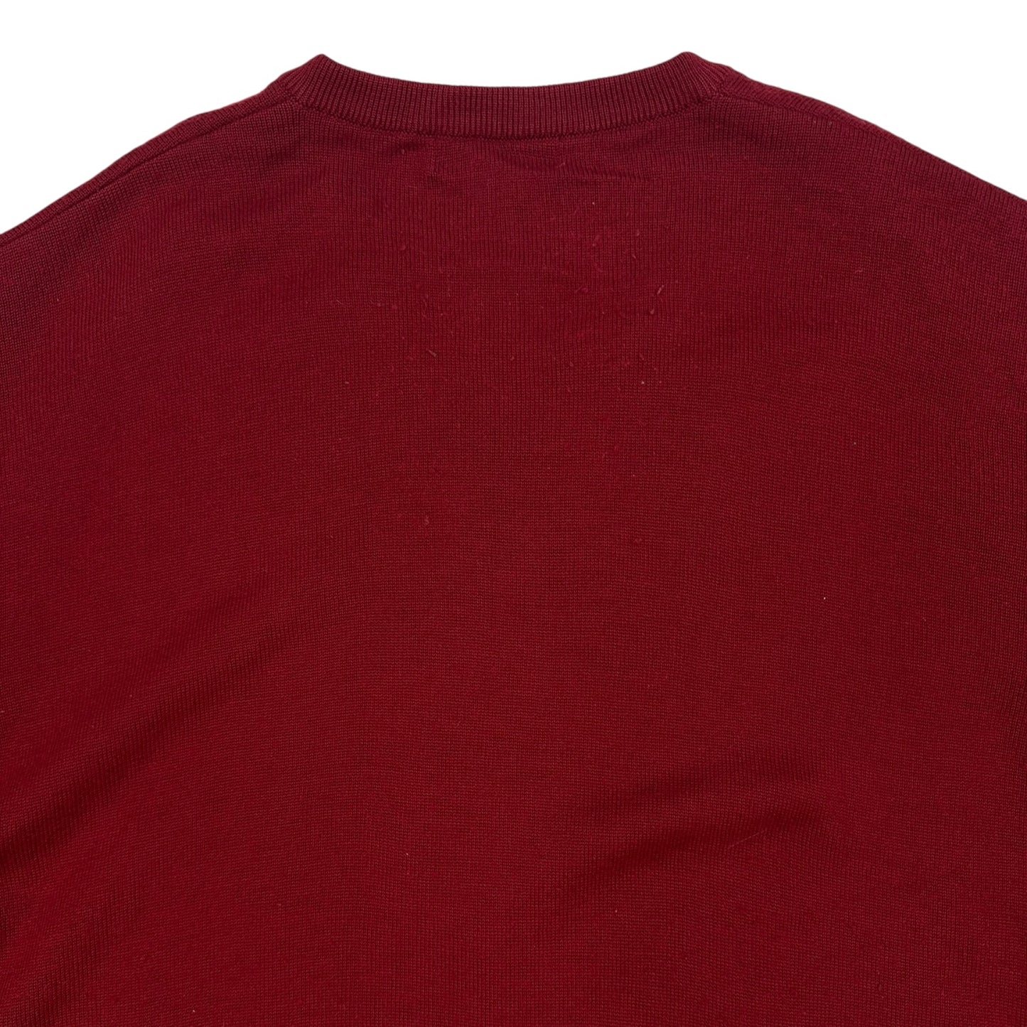 Vintage Burberry Pullover rot 7/XL