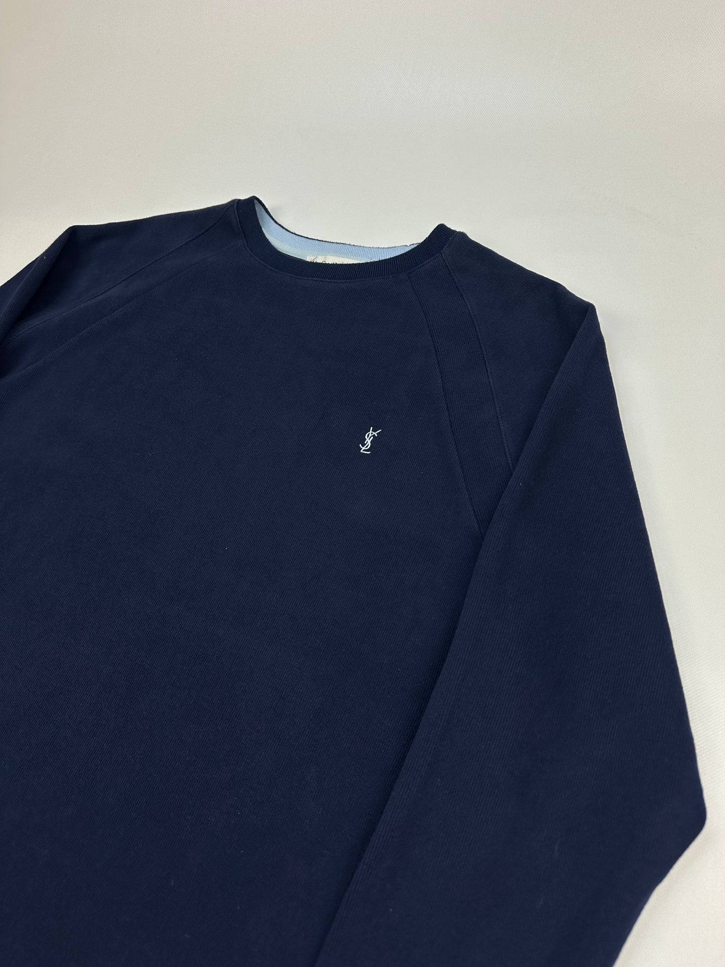 Vintage Yves Saint Laurent Pullover navy Gr. L