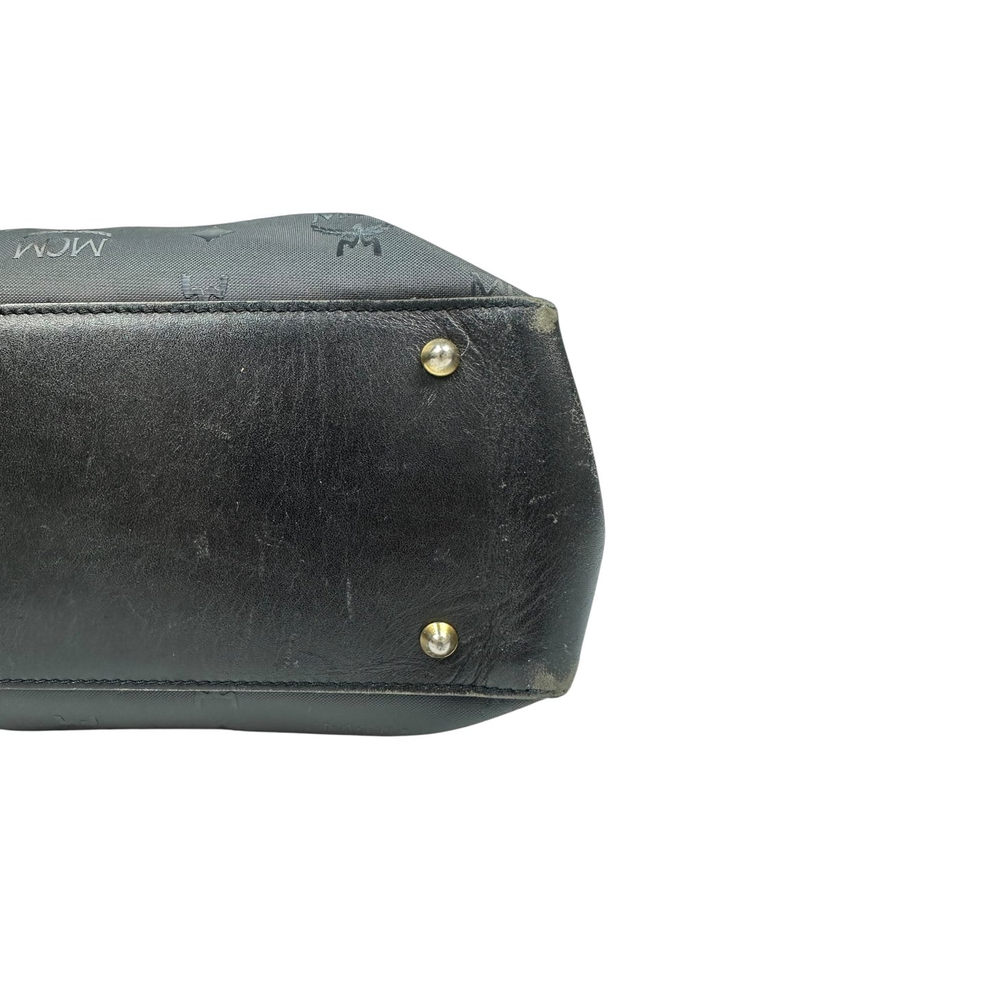 Vintage MCM Handtasche schwarz / gold