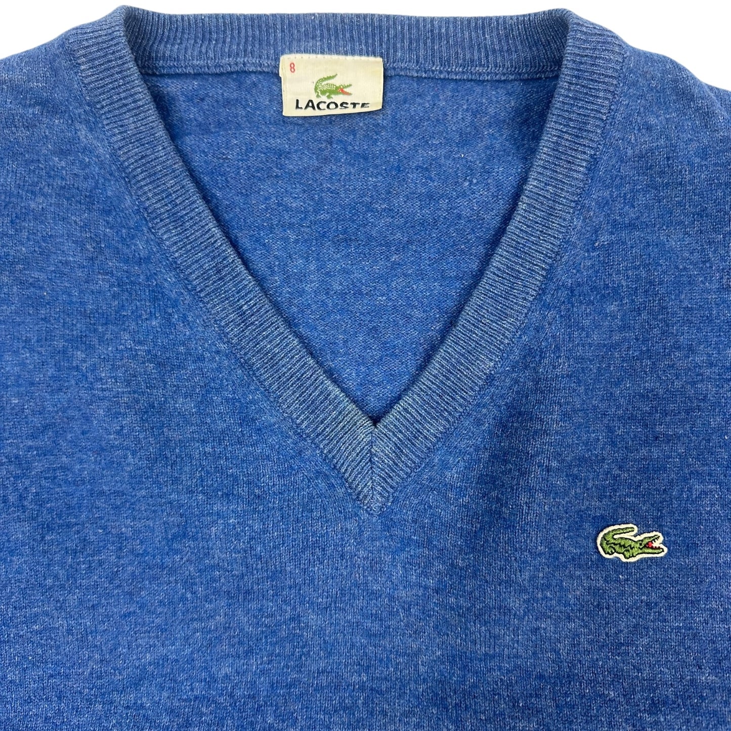 Vintage Lacoste Pullunder blau XXL