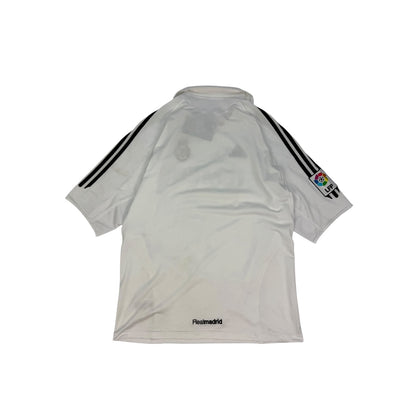 Vintage Adidas Real Madrid Fußballtrikot weiß Gr. 176