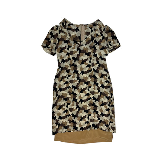 Prada Camouflage Kleid braun/beige Gr. 42