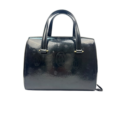 Vintage Cartier Handtasche schwarz