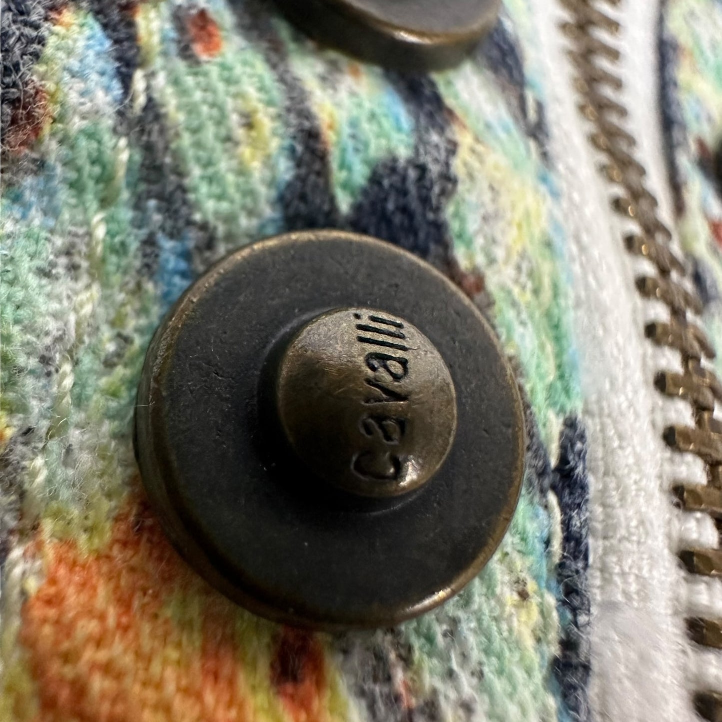 Vintage Roberto Cavalli Rock grün 40