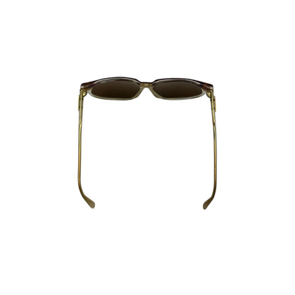 Vintage Cazal Sonnenbrille beige / braun