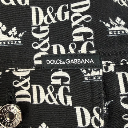 Dolce & Gabbana Jacke schwarz / weiß Gr. 50