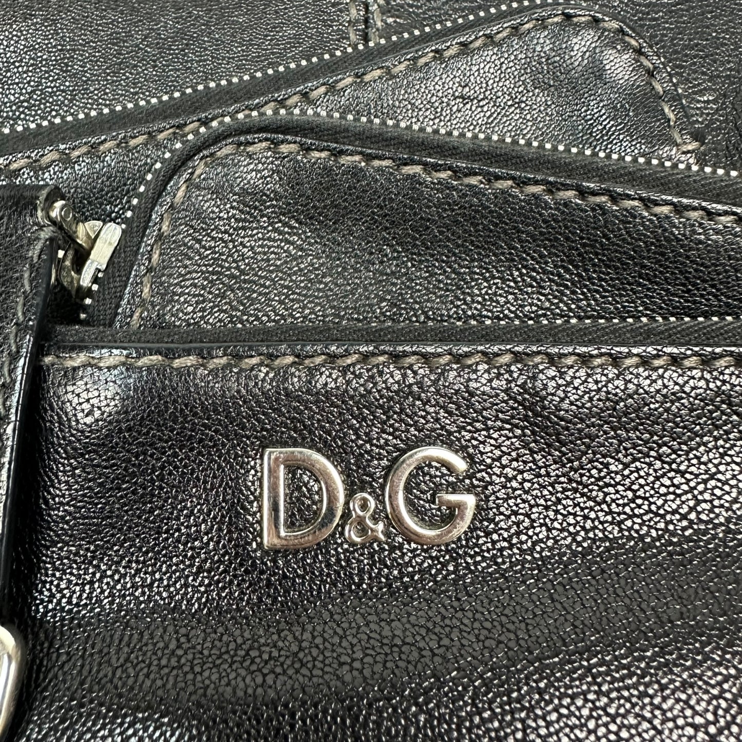 Vintage Dolce & Gabbana Handtasche schwarz