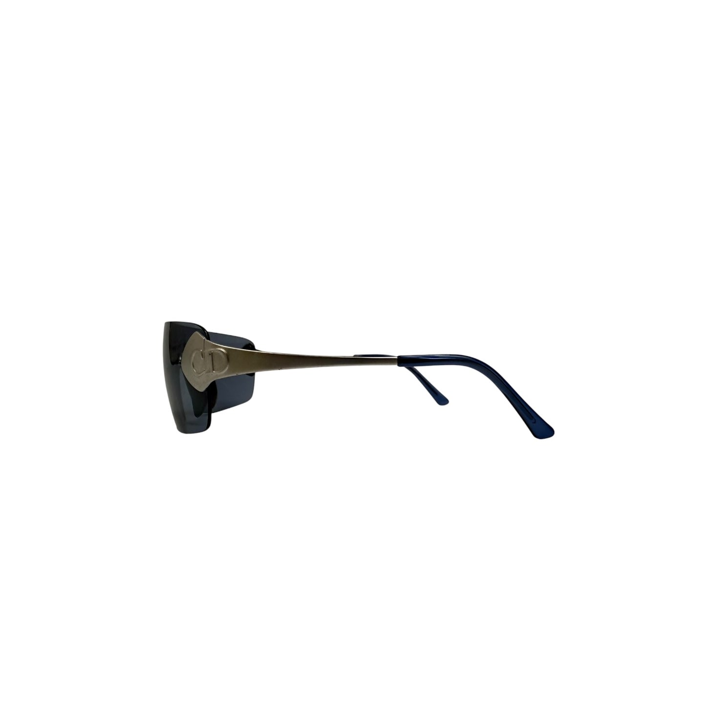 Vintage Christian Dior Sonnenbrille Silber