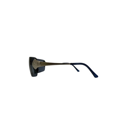 Vintage Christian Dior Sonnenbrille Silber