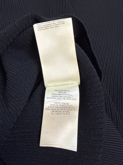 Fendi Slim Fit T-Shirt schwarz Gr. 46