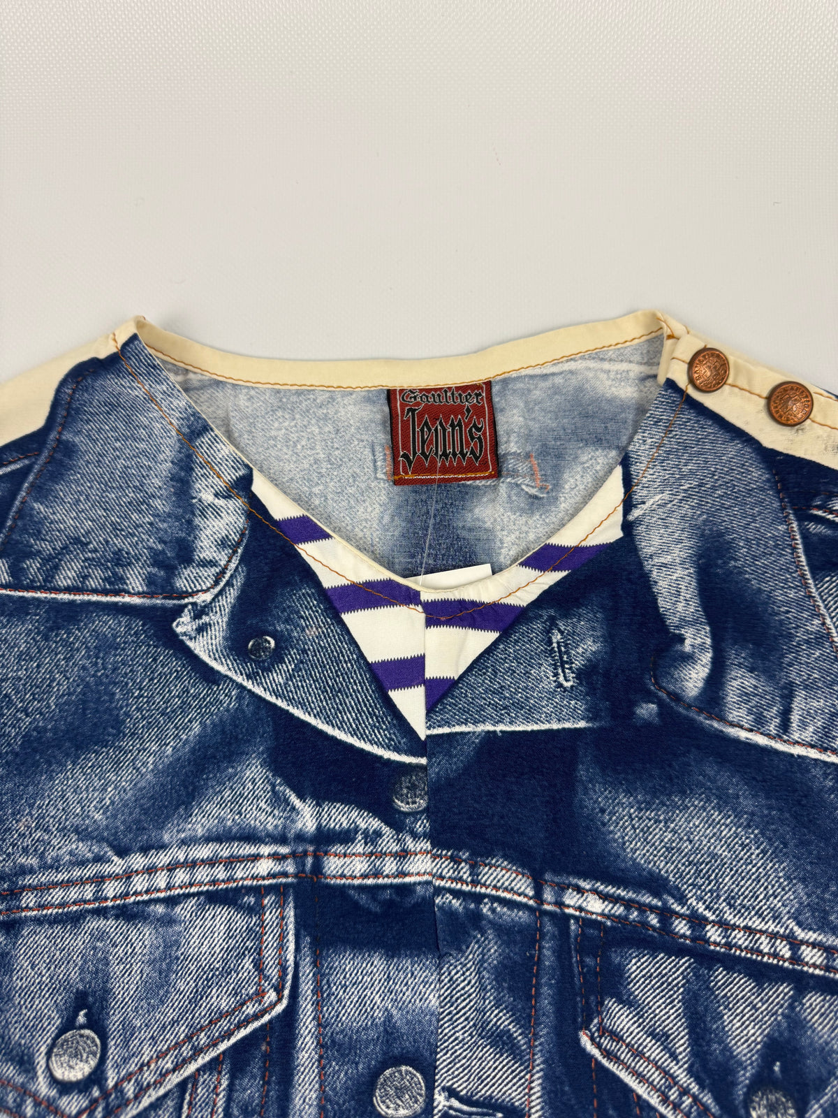 Gaultier Jeans "Denim Jacket" Top