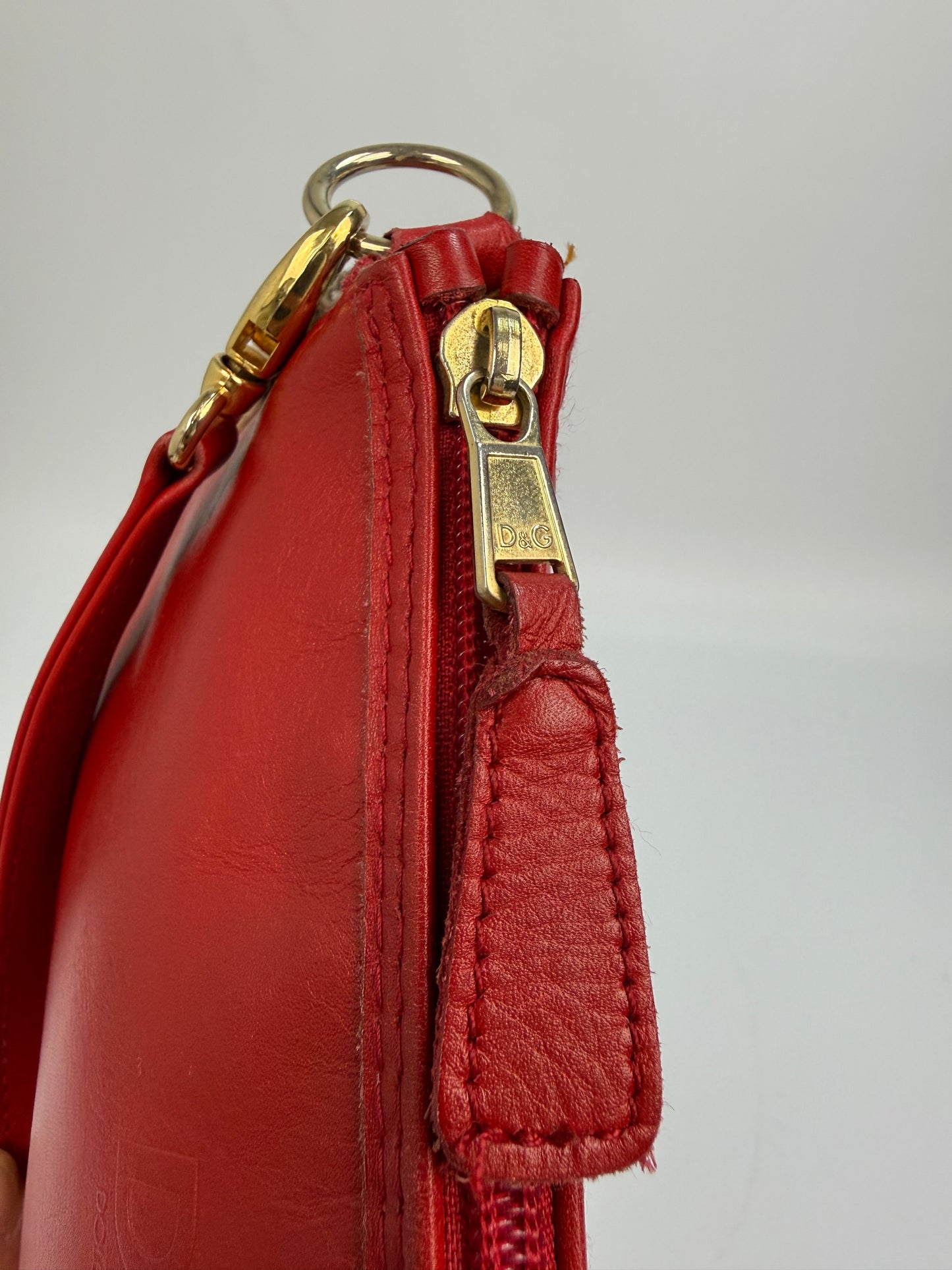 Vintage Dolce & Gabbana Tasche rot / Leo