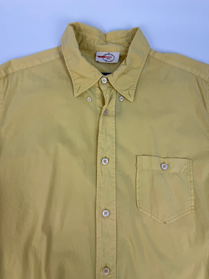 Vintage Prada Hemd gelb Gr. 43