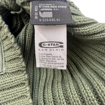 Vintage G-Star Beanie dunkelgrün