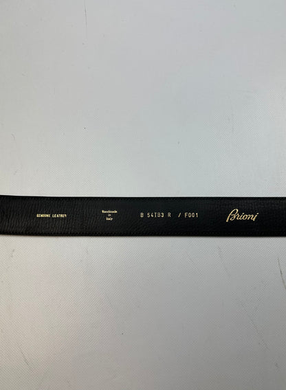 Vintage Brioni Gürtel schwarz Gr. 110