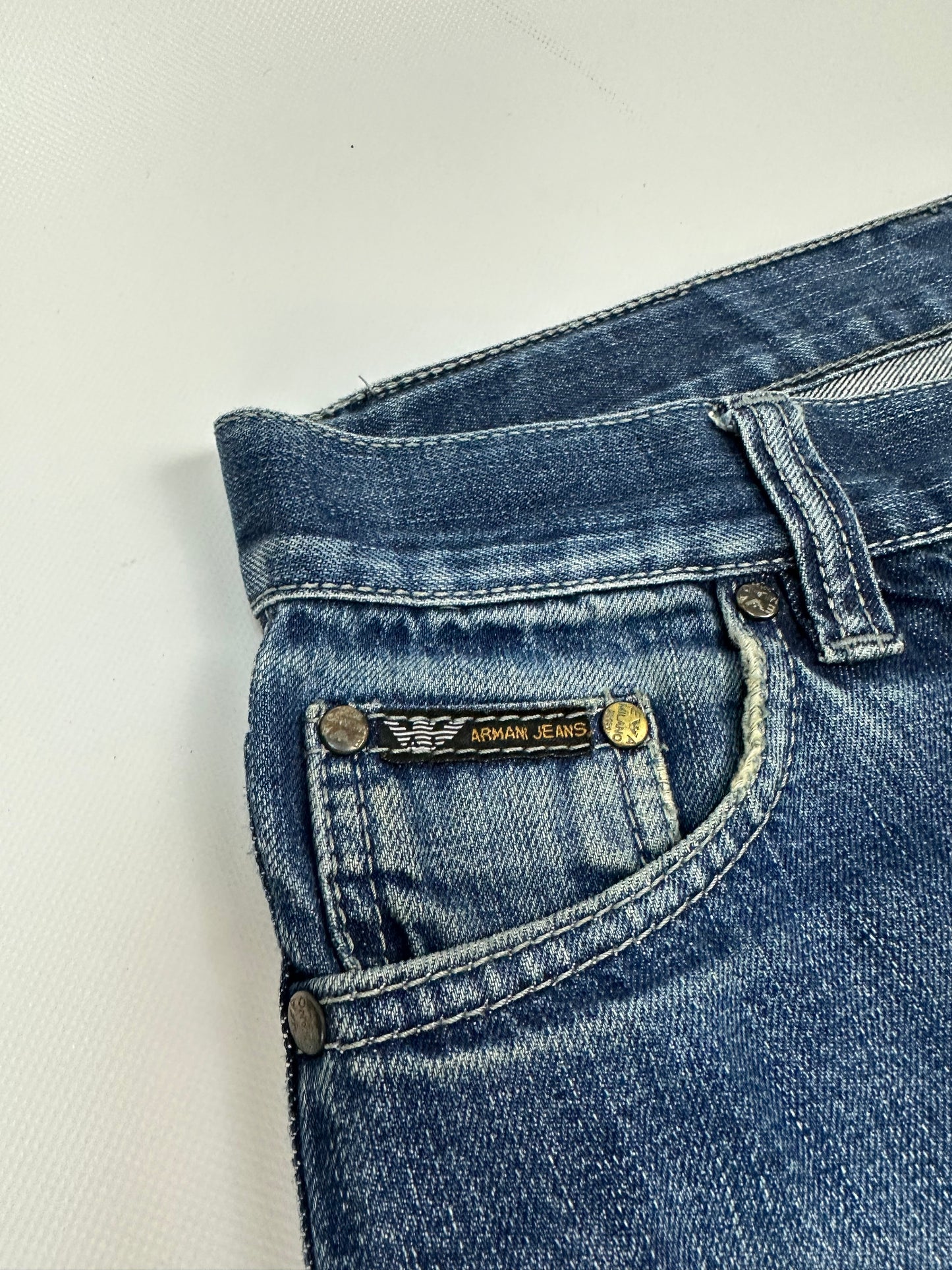 Vintage Armani Jeanshose blau 31