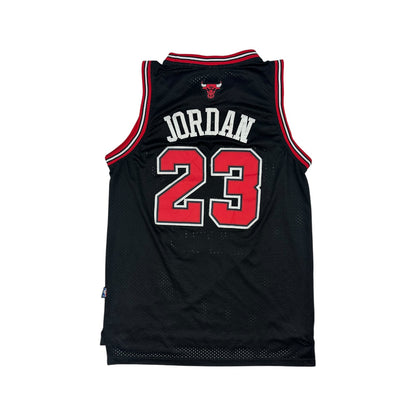 Vintage Nike Chicago Bulls / Jordan Basketball Trikot schwarz/rot Gr. M