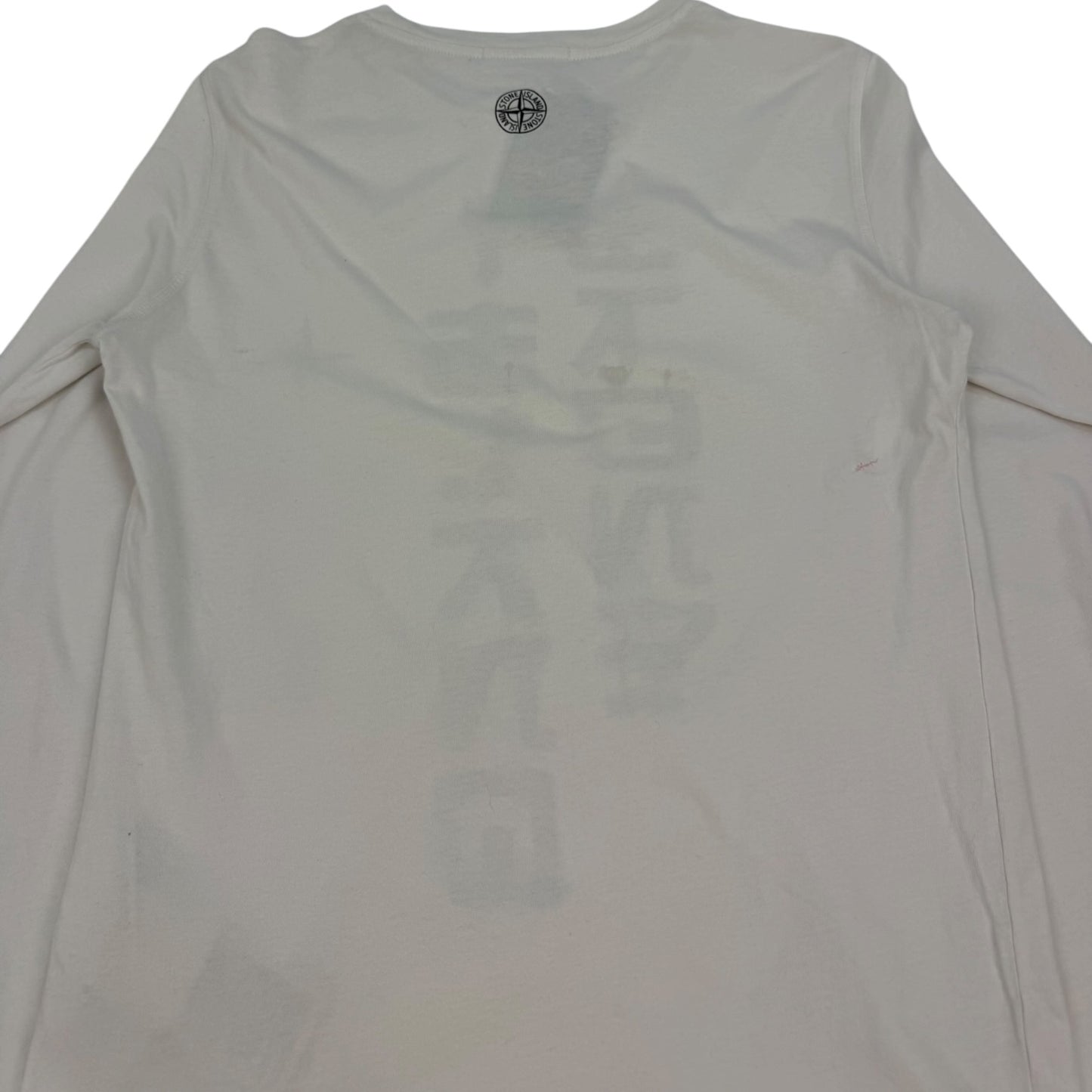 Stone Island Longsleeve weiß Gr. 12A