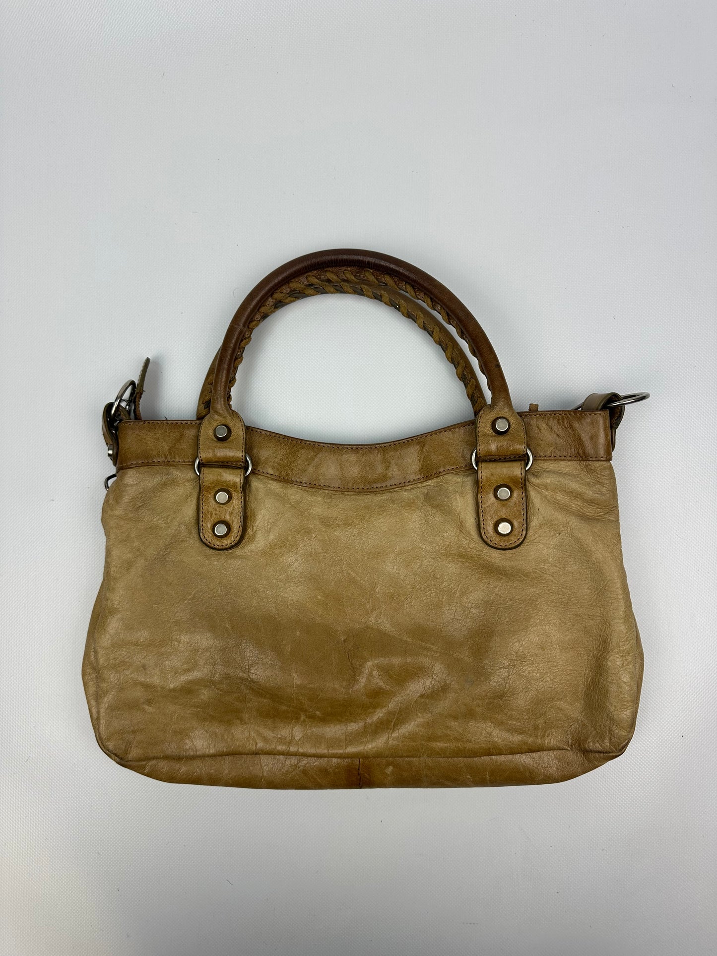 Vintage Balenciaga City bag beige/braun