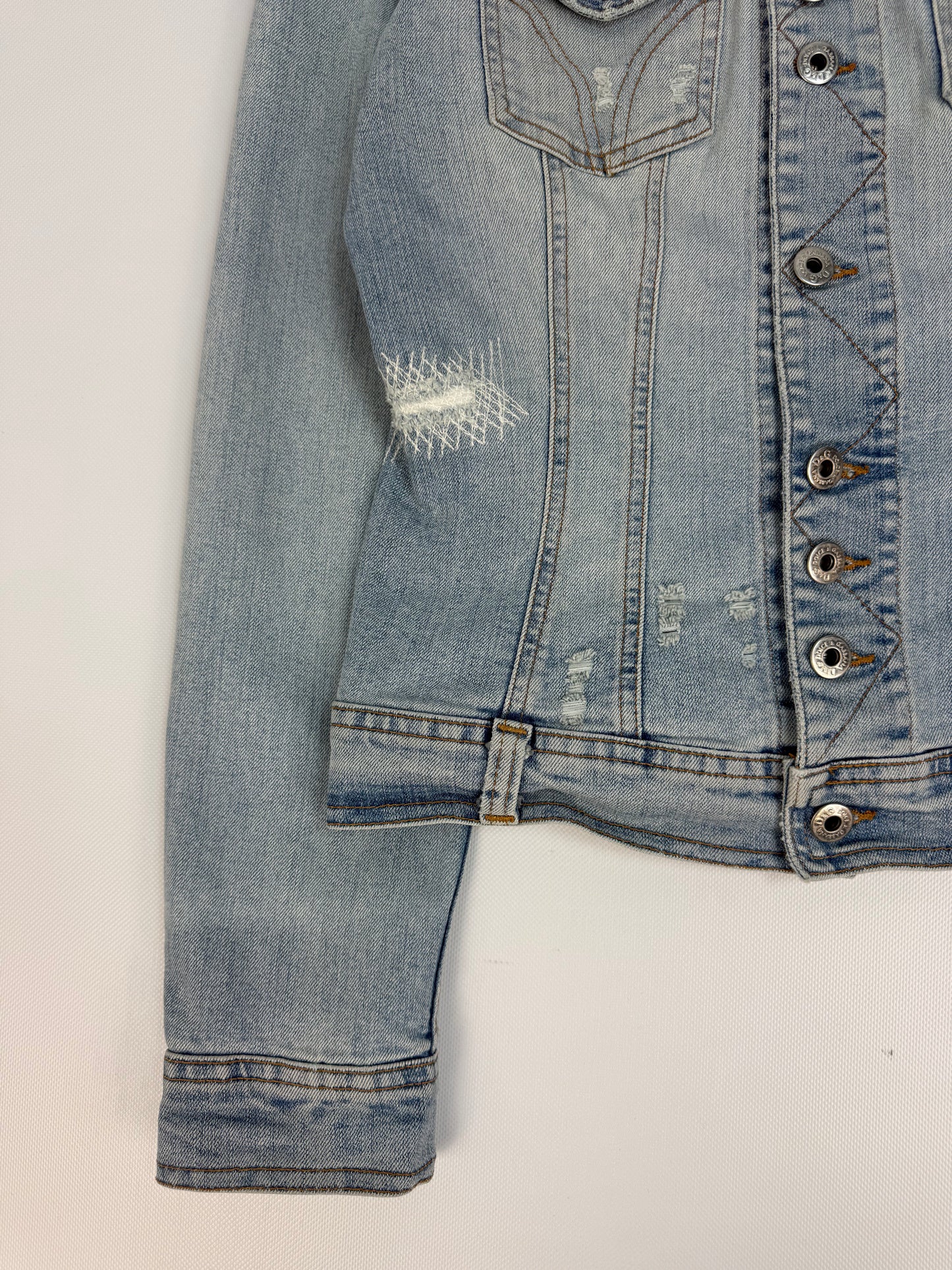 Vintage Dolce & Gabbana Jeansjacke hellblau Gr. S