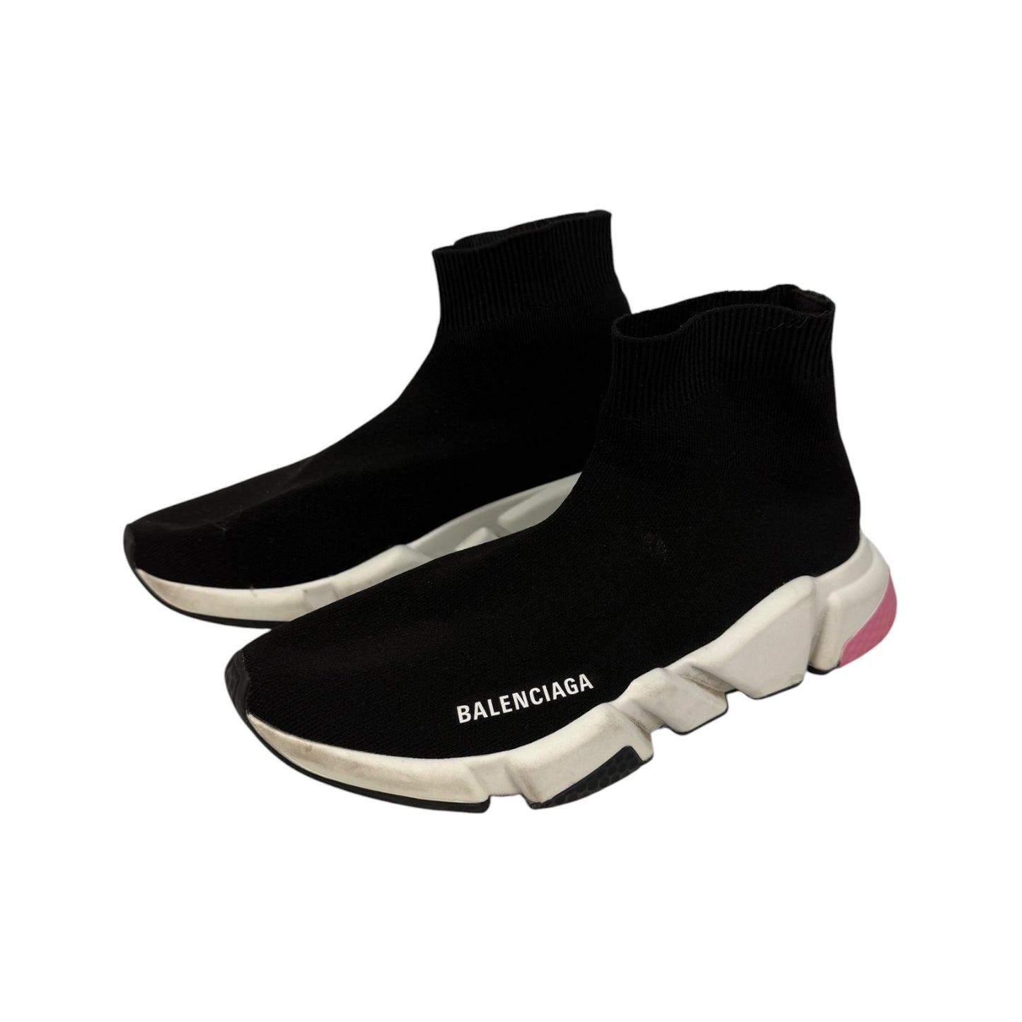 Balenciaga Speed Sneaker schwarz / rosa Gr. 39