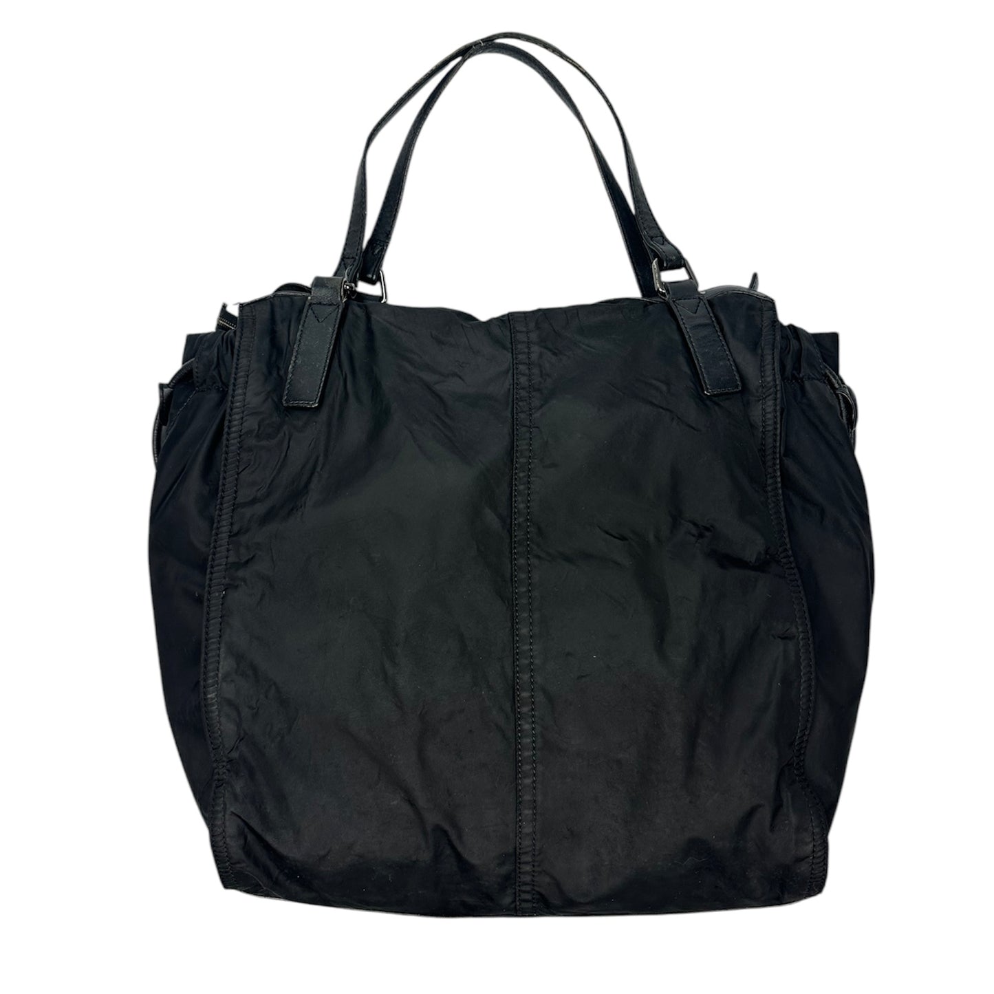 Vintage Burberry Shopper schwarz