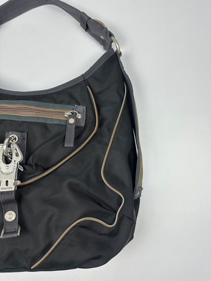 Vintage GG&L Handtasche schwarz