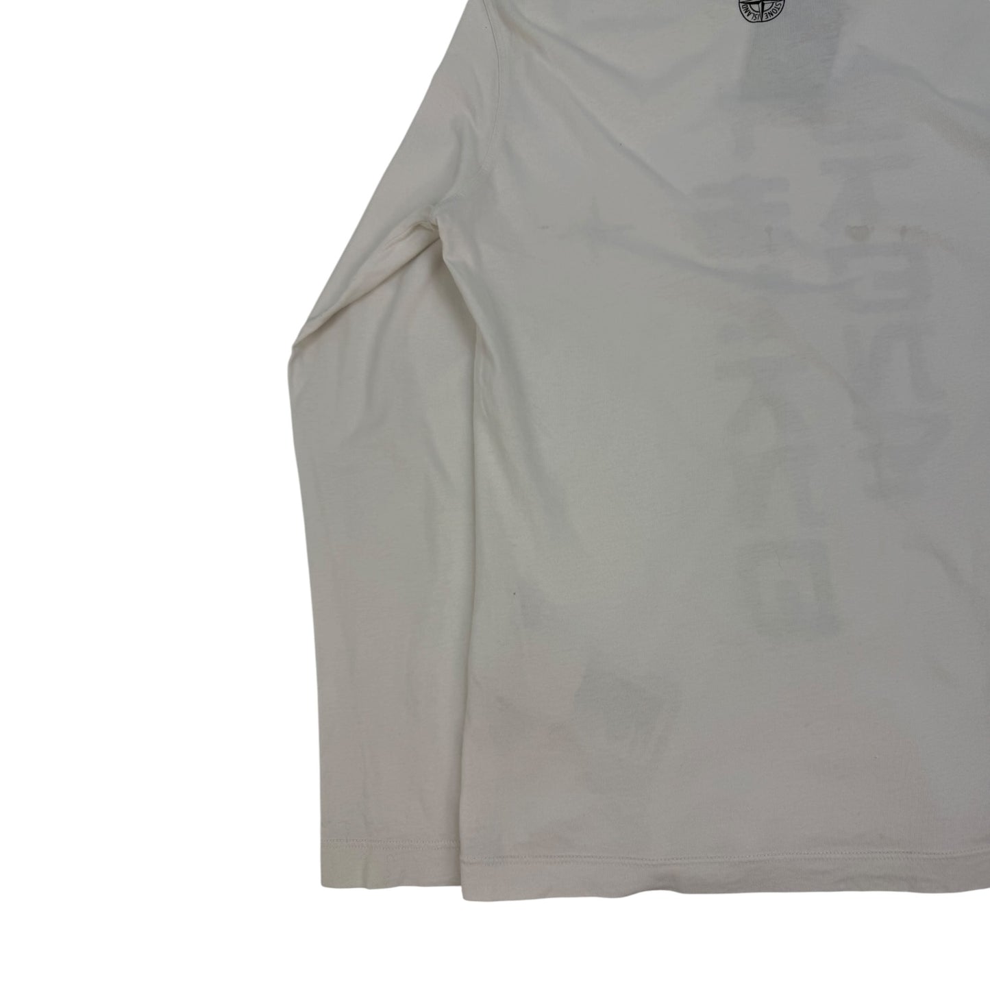 Stone Island Longsleeve weiß Gr. 12A