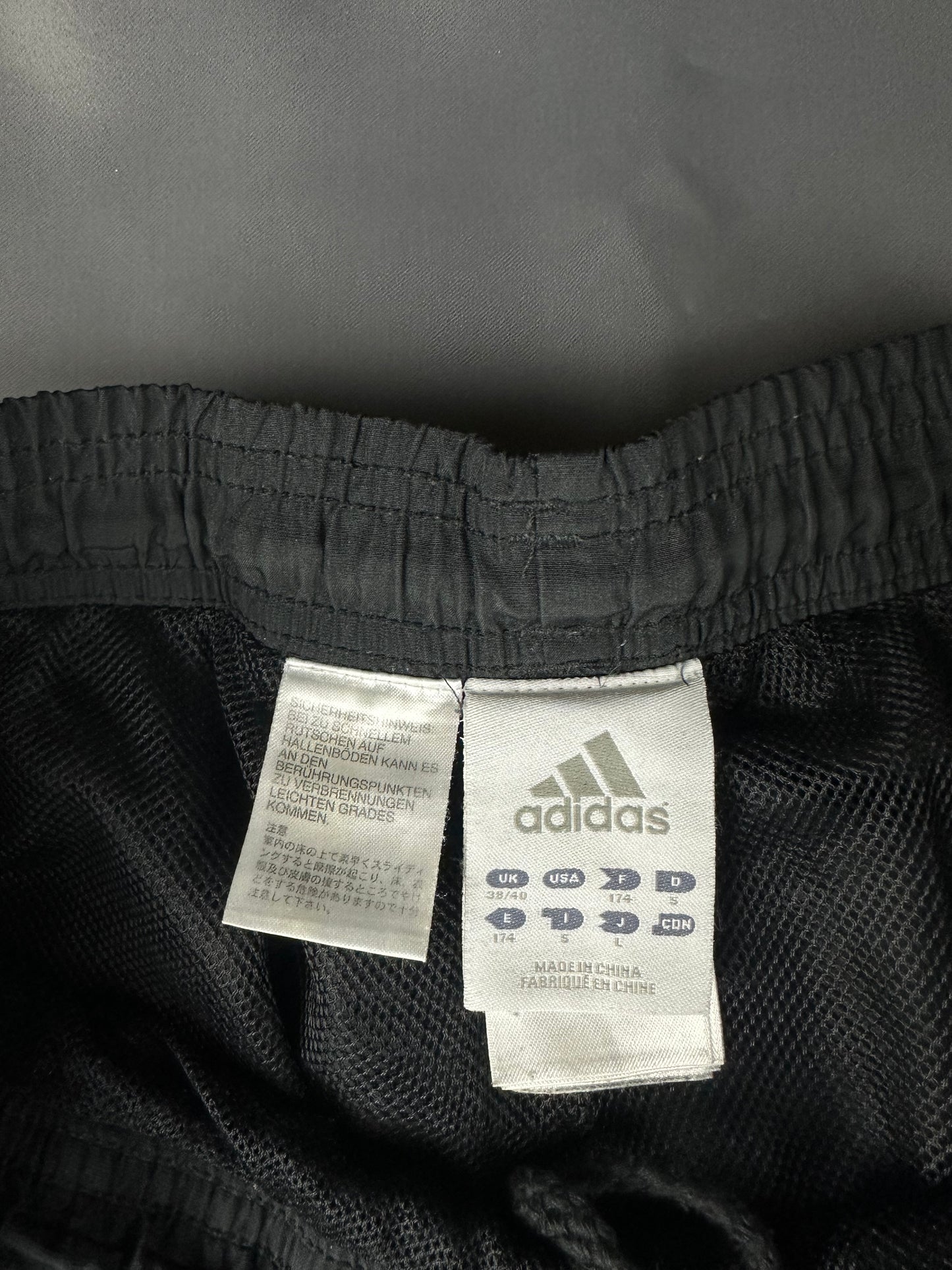 Adidas Tracksuit schwarz/grün S