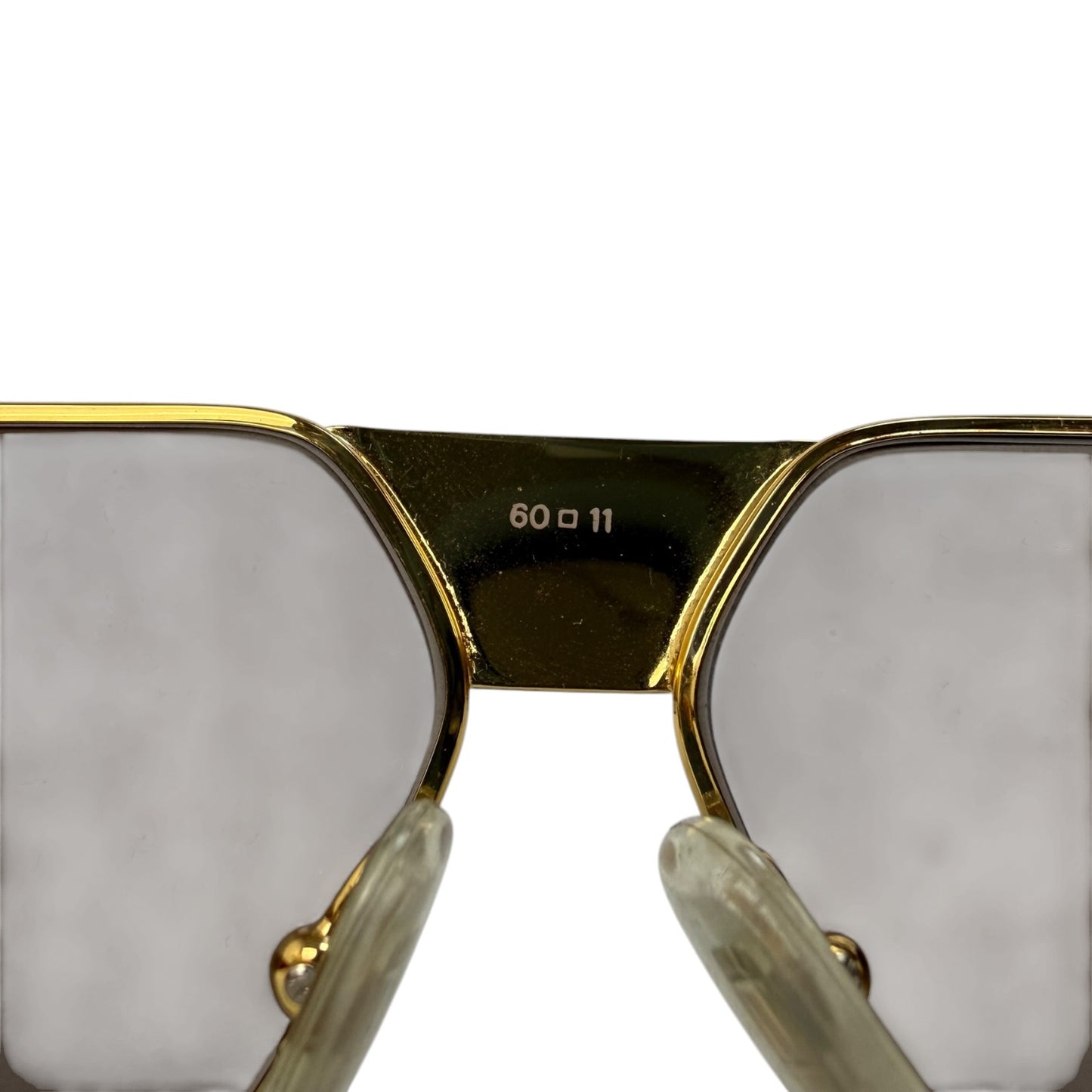 Vintage Gianfranco Ferre Sonnenbrille Gold / braun