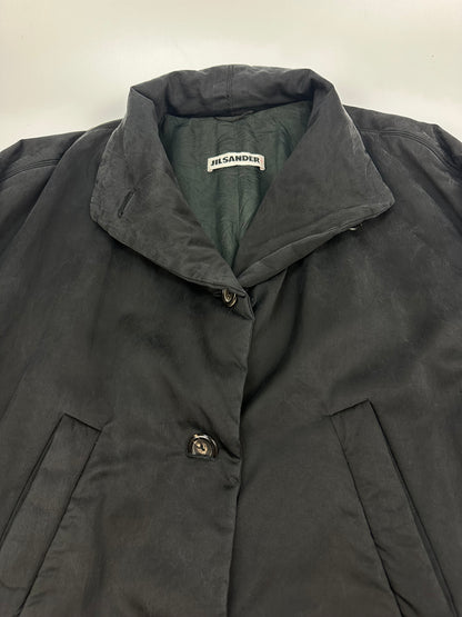 Jil Sander Mantel schwarz Gr. 46