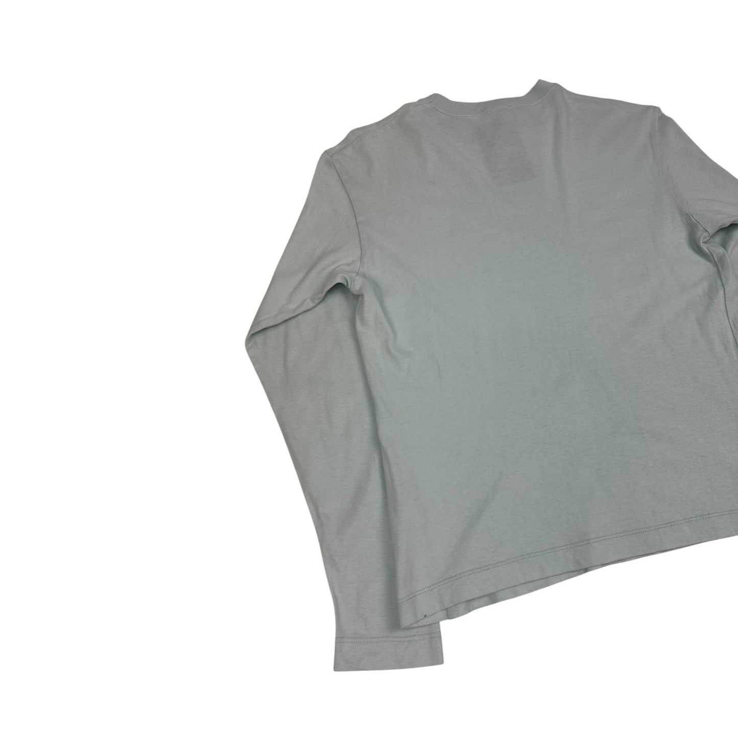 Vintage Armani Longsleeve hellblau Damen M