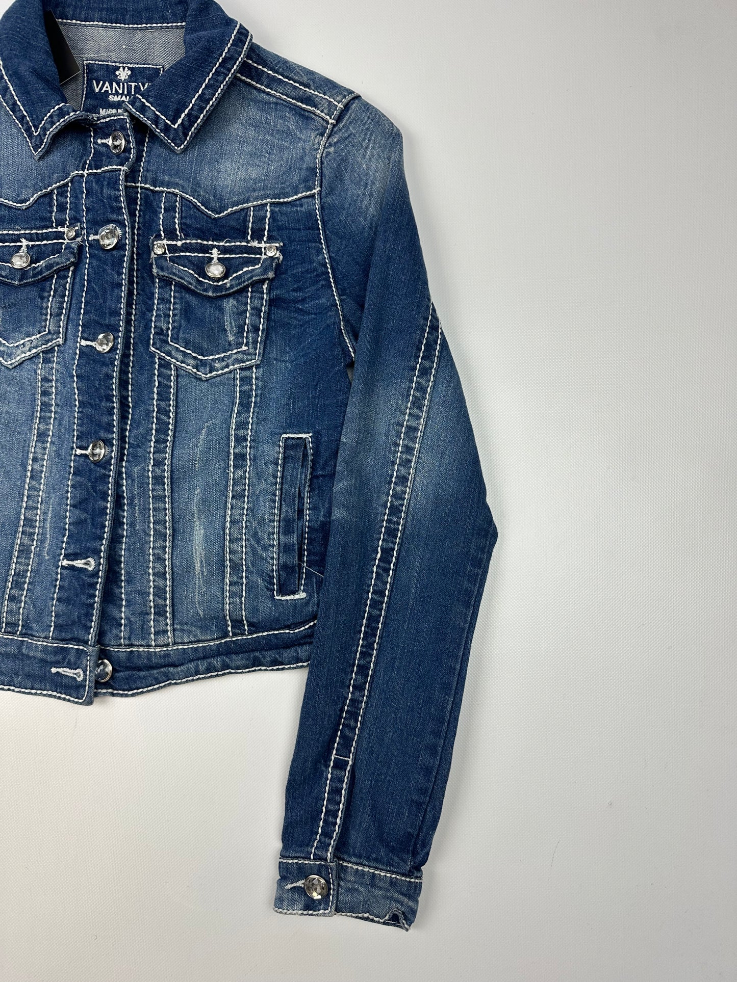 Vintage Vanity denim jacket blue S