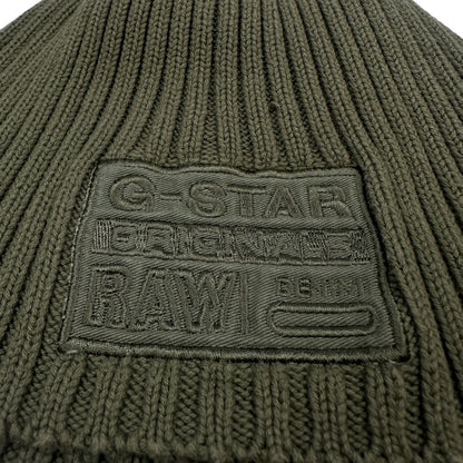 Vintage G-Star Beanie dunkelgrün