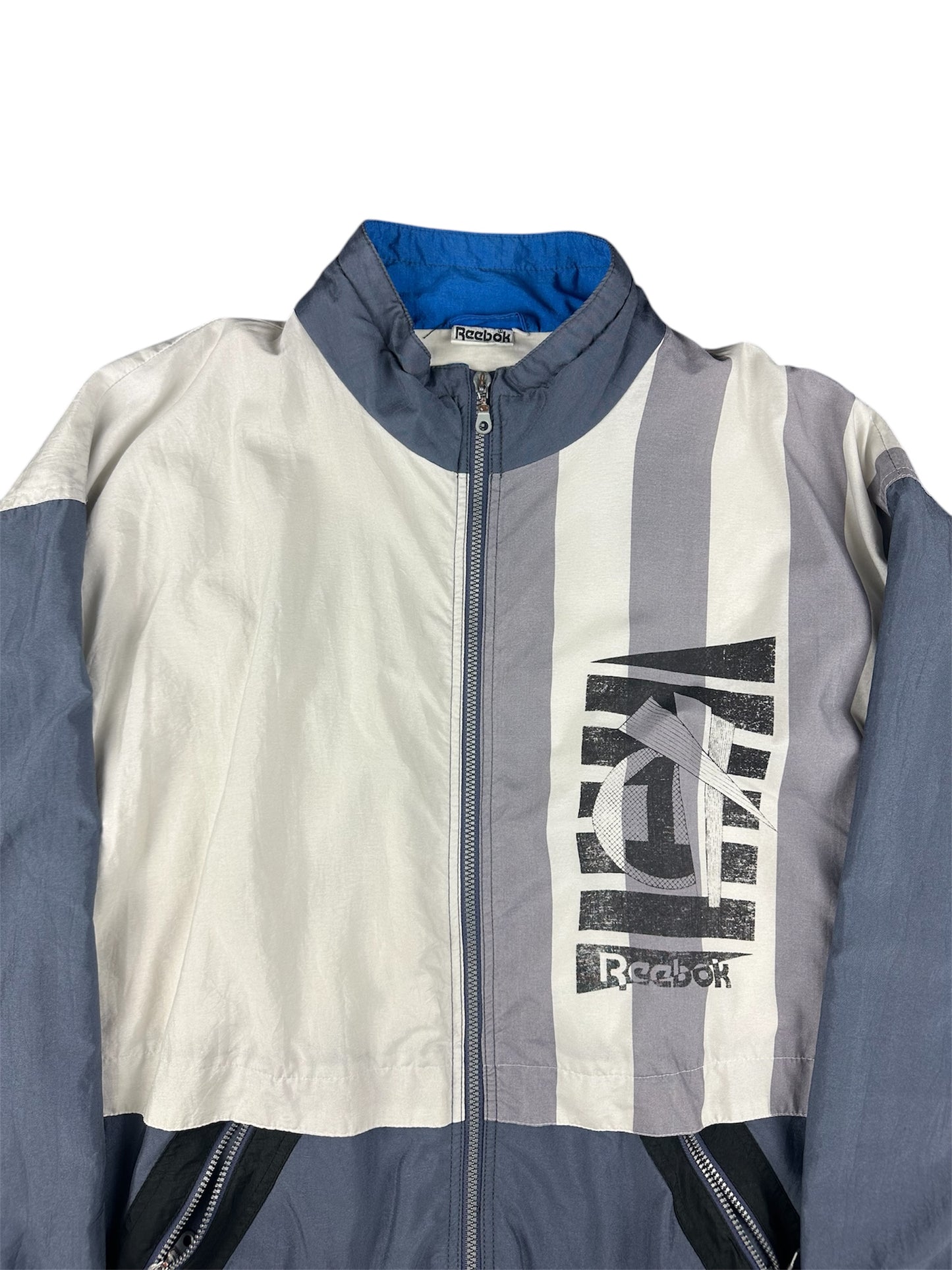 Vintage Reebok Tracksuit grau/weiß