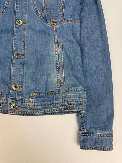 Vintage Dolce & Gabbana Jeansjacke blau Gr. M