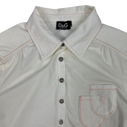 Vintage Dolce & Gabbana T-Shirt weiß Damen M
