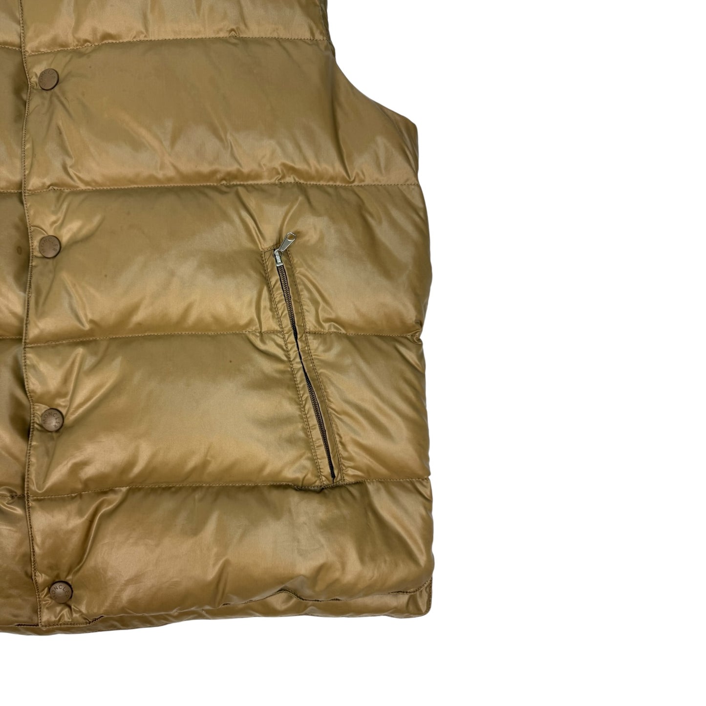 Vintage Moncler Weste braun Gr. 3 / L