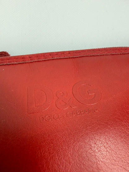 Vintage Dolce & Gabbana Tasche rot / Leo