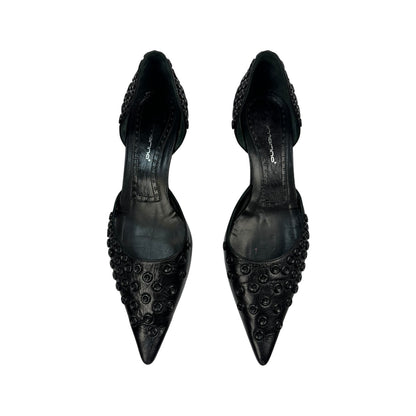 Vintage Heals schwarz 37