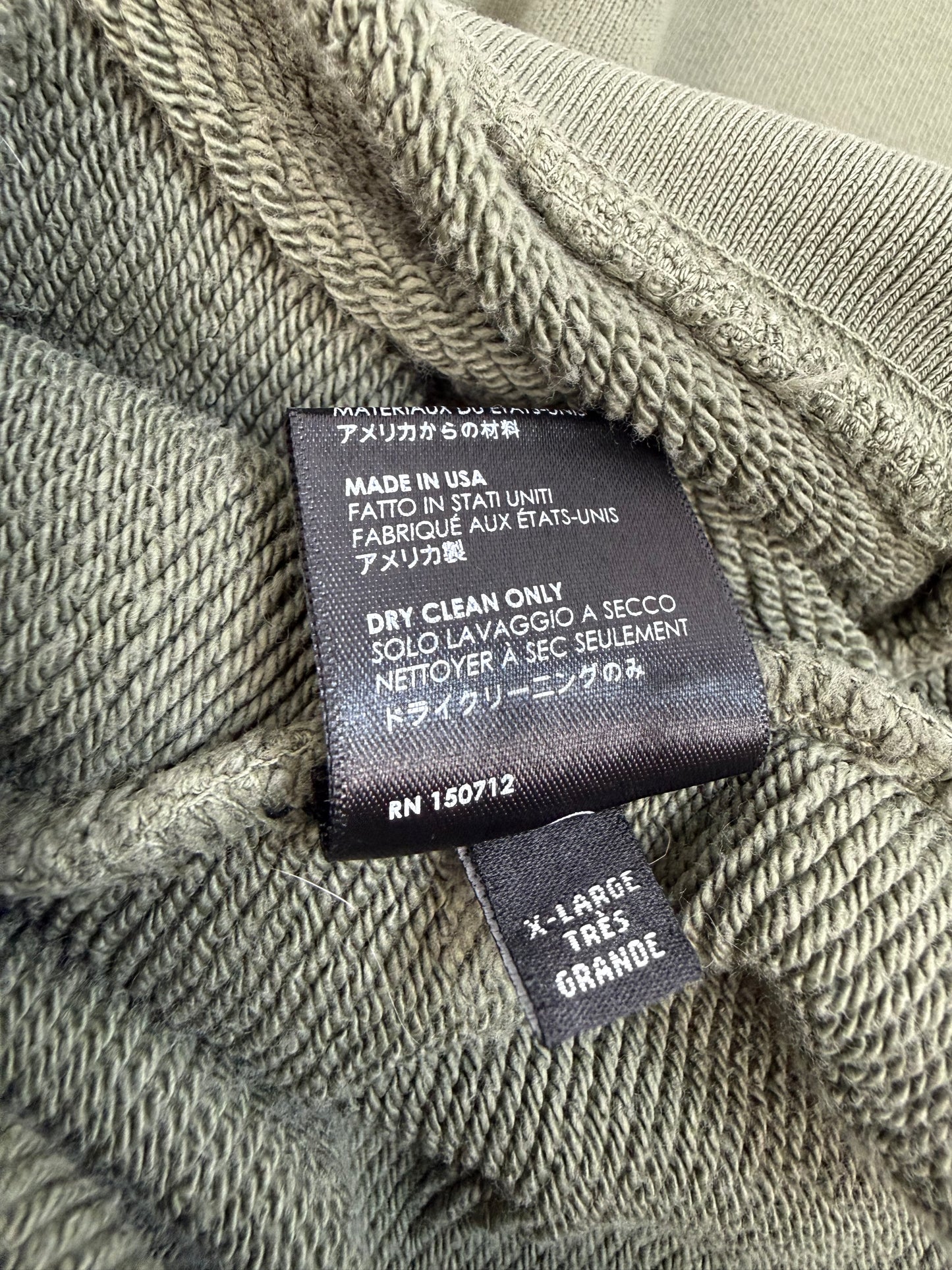 Amiri Pullover Khaki grün Gr. IT52