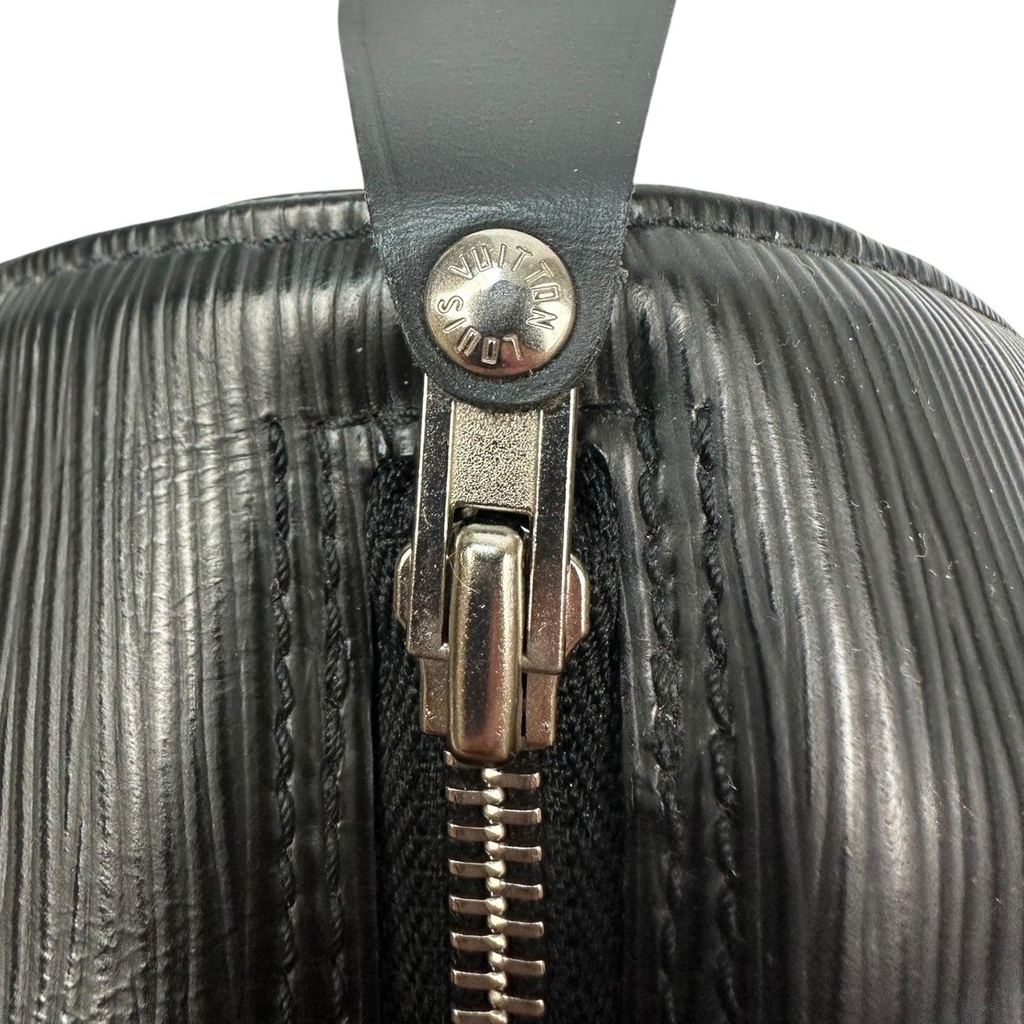 Louis Vuitton Speedy Epi Leder schwarz