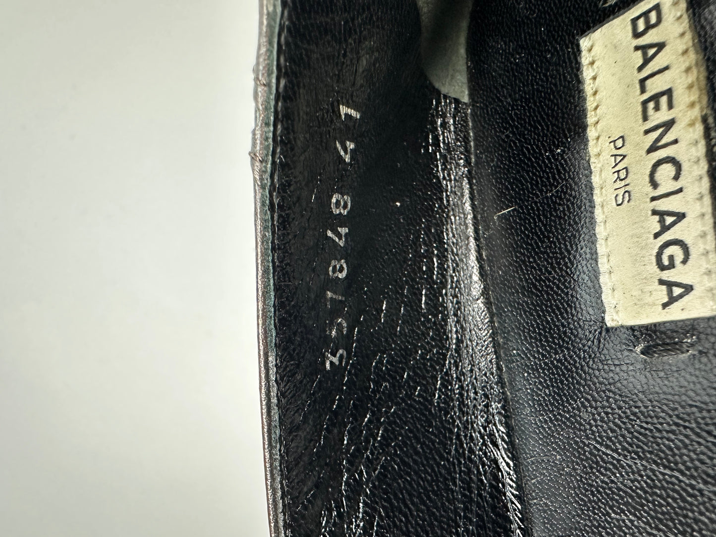 Vintage Balenciaga Ballerinas schwarz Gr. 41