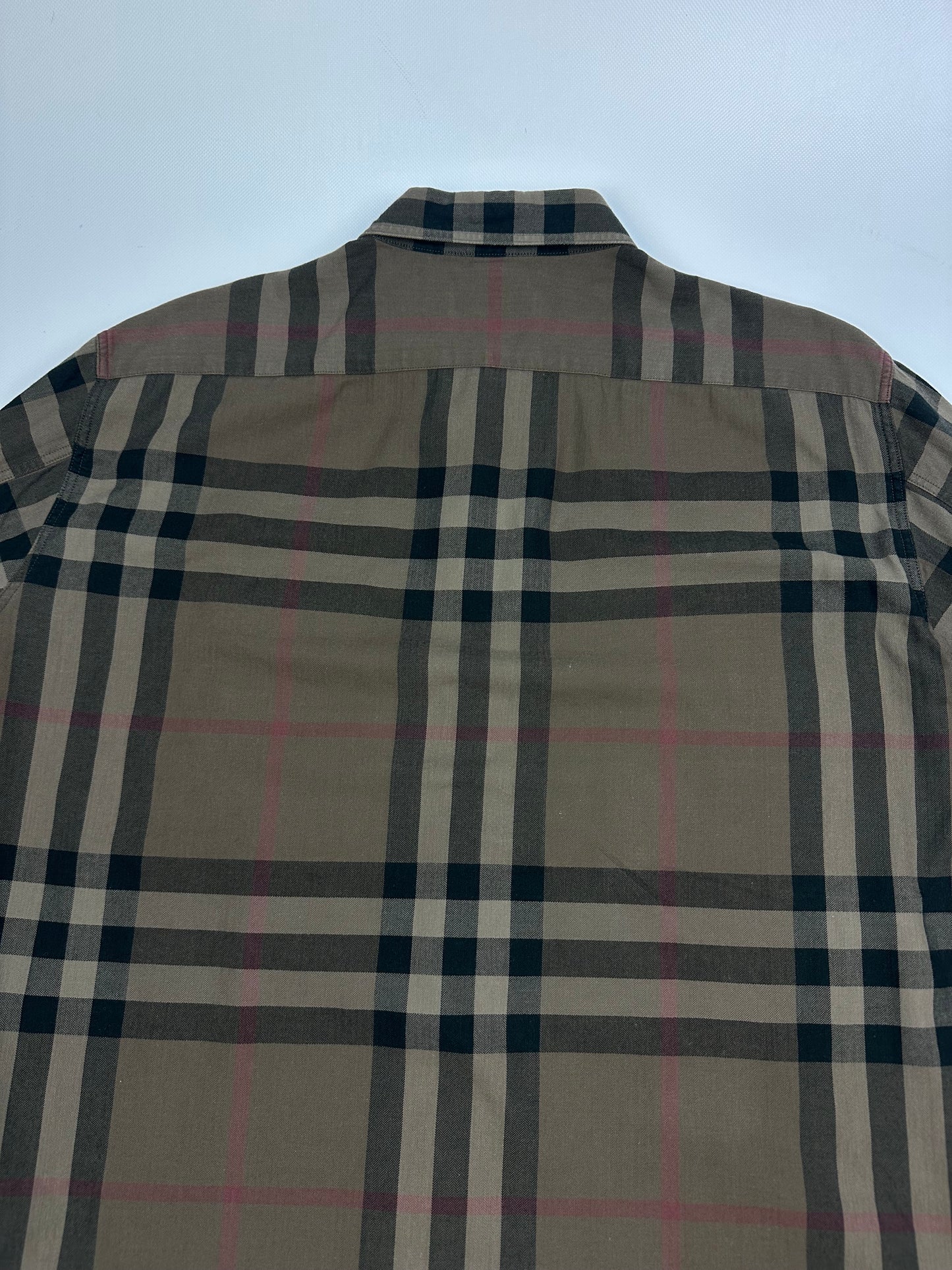 Vintage Burberry Hemd braun XL