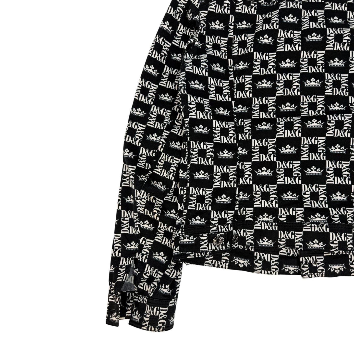 Dolce & Gabbana Jacke schwarz / weiß Gr. 50