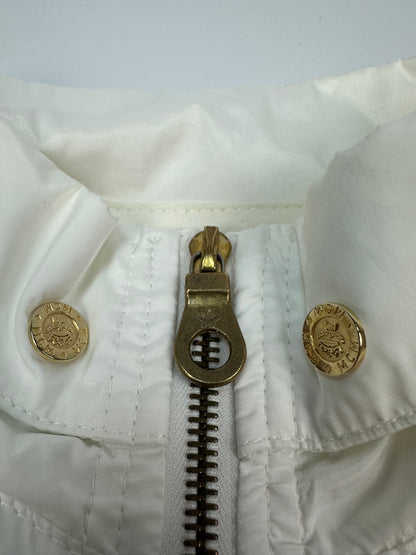 Vintage MCM Trackjacket weiß/gold Gr. XL