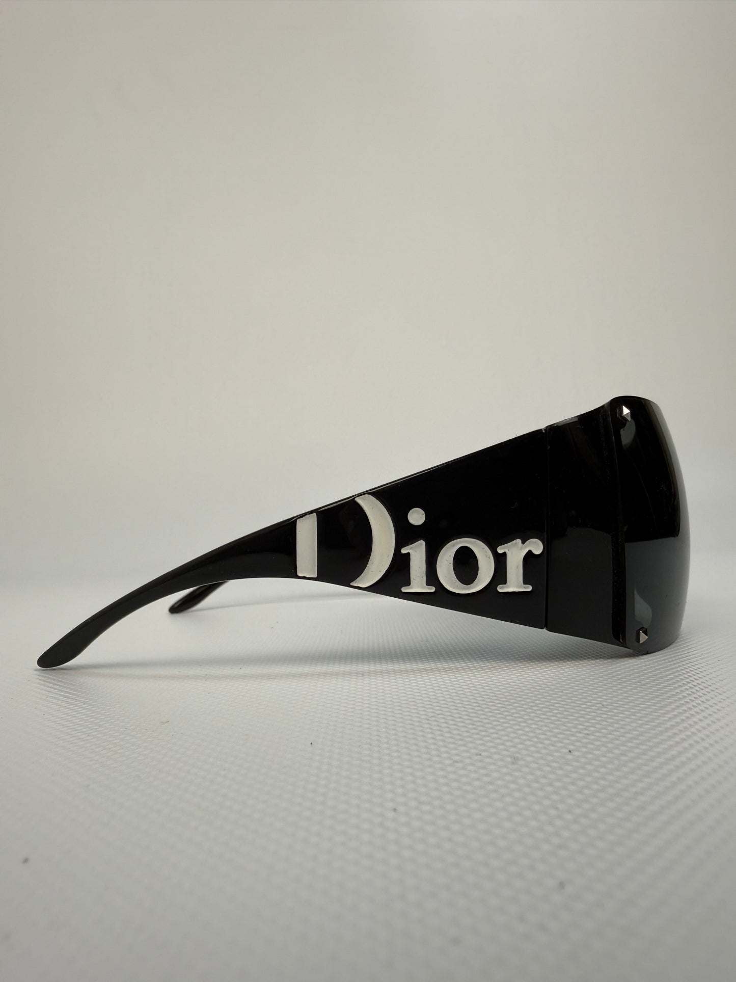 Vintage Dior Sonnenbrille schwarz / weiß