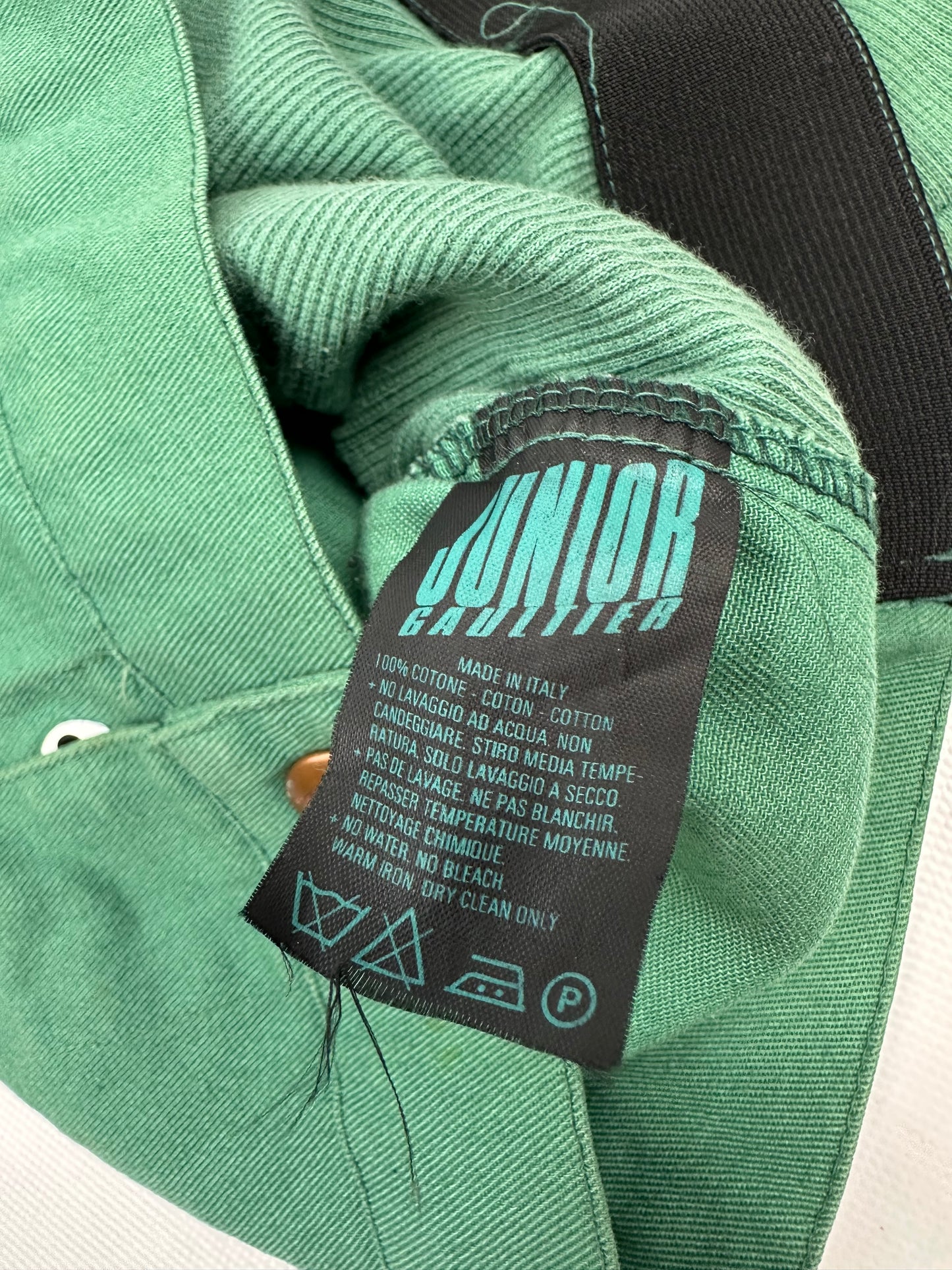 Vintage Junior Jean Paul Gaultier Top grün Damen 42 / S