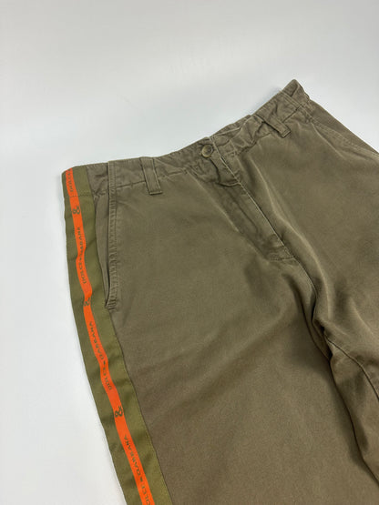 Vintage Dolce & Gabbana Hose grün/orange Gr. 42