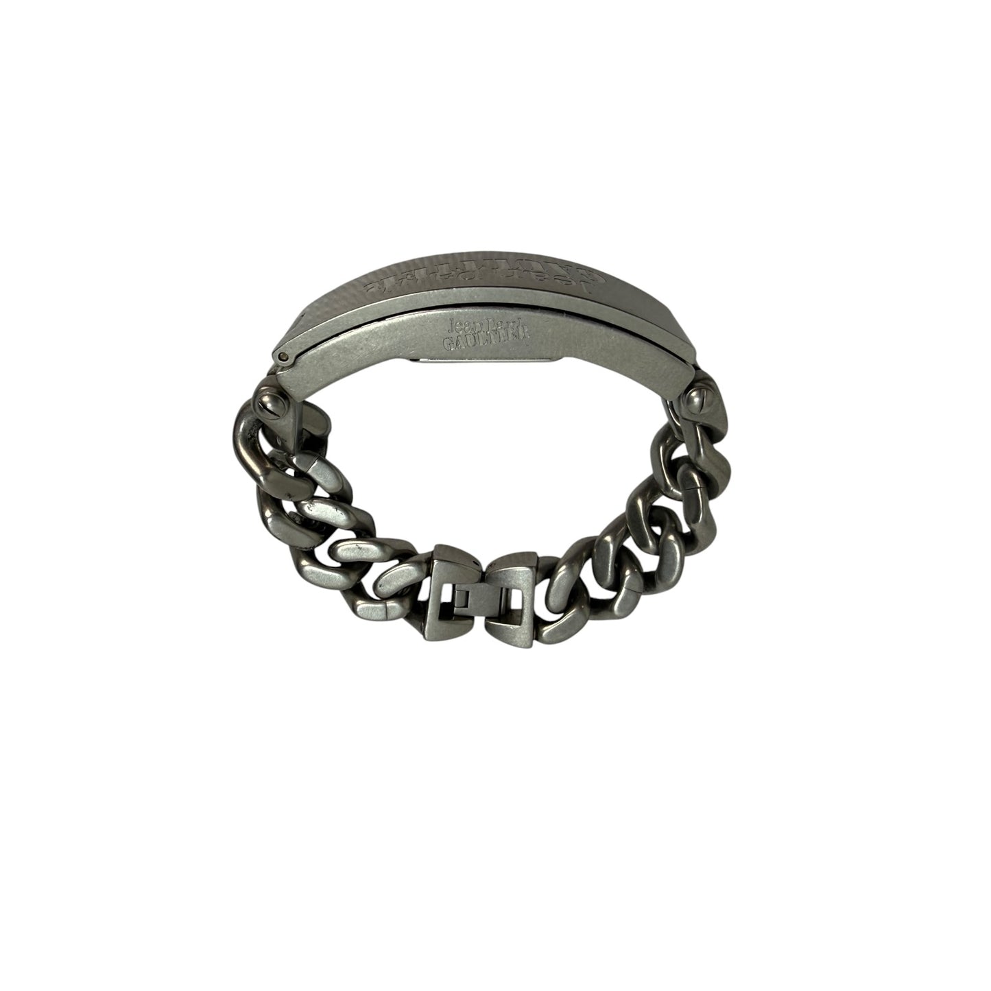 Vintage Jean Paul Gaultier Armbanduhr Silber